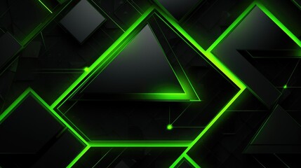 Black Friday sale background in lime green and black colors. Cyber Monday promotion neon banner template concept for promotions and discounts. .