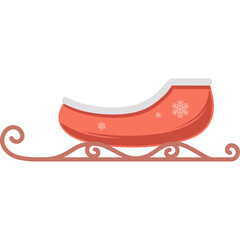 Santa Claus Sleigh Illustration