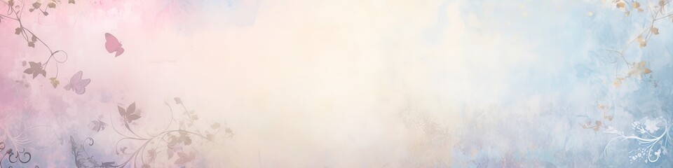 Fototapeta na wymiar Pastel blue pink background for web design