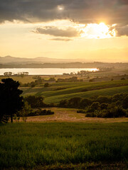 Tramonto in Umbria
