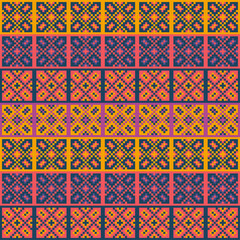 seamless pattern with shapes