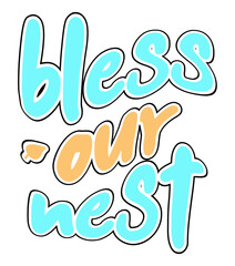 Retro ,Easter Craft Design. T-shirt Design. Illustration