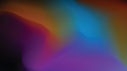 rainbow in the sky background