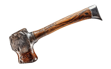Brown Claw Hammer Isolated on Transparent Background PNG. Generative AI