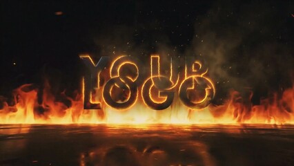 Fire & Metal Logo