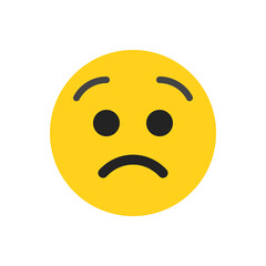 Upset Face - Emoticon