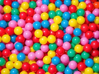 Fototapeta na wymiar Colorful Balloons Background
