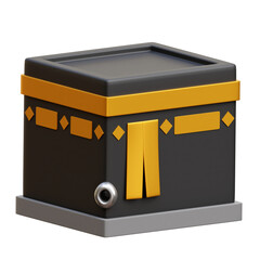 Kaaba 3D Icon Illustrations