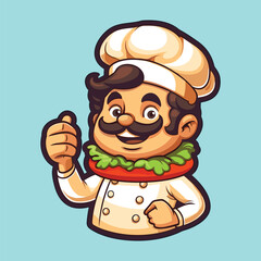 burger vector icon illustration