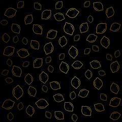 lemon gold pattern, lemon gold background