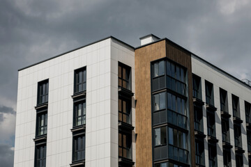 modern residential apartment with flat