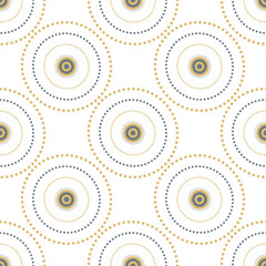 Seamless Abstract Modern Pattern Created from Repetitive Shapes