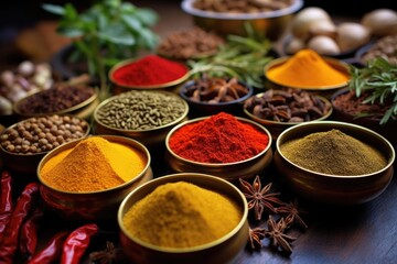 a range of spices known for digestive benefits