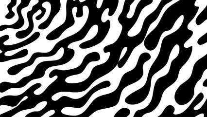 doodle bold lines background. Organic hand drawn circular lines. Wavy brush strokes. Hand drawn black vector swirls. anstract doodle background.