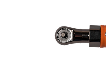 Pneumatic wrench. Pneumatic ratchet. Construction tool. Pneumatic tool.