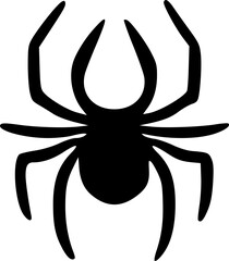 spider icon vector symbol design illustration