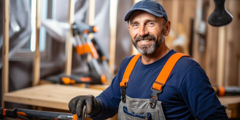 Building with Precision: Carpenter Assembler at Work.