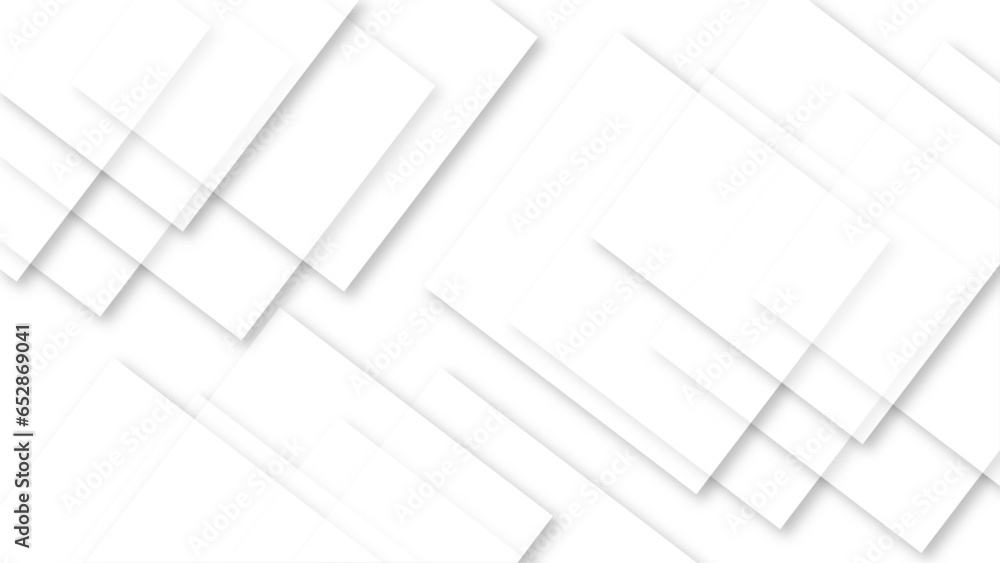 Poster abstract white and gray background with lines white background for your design. abstract white squar