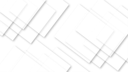 Abstract white and gray background with lines white background for your design. Abstract white square shape with futuristic background. White square vector background for cards, flyer, poster, banner,