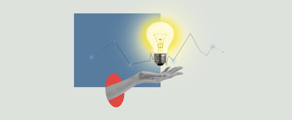 light bulb idea concept