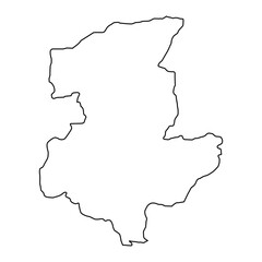 Sar e Pol province map, administrative division of Afghanistan.