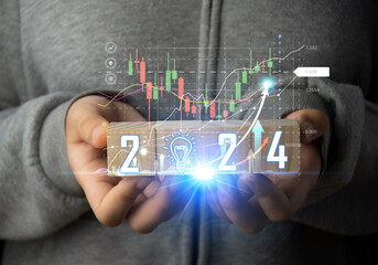 Planning and strategies for the advancement or success of stock market business, success in 2024