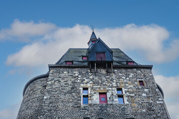 Marching Gate (Marschiertor, 13th century) was south gate of outer Aachen city wall. It is one of...