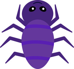 Halloween Spider. Vector Illustration	