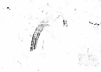 Abstract black and white background with grunge texture hand drawn illustration