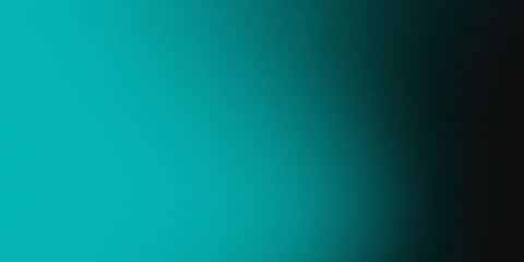 teal black , template empty space , grainy noise grungy texture color gradient rough abstract background shine bright light and glow