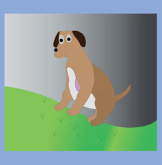 Pet animal cartoon for your business identity.
