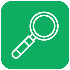 Magnifying Glass Vector Icon Design Illustration