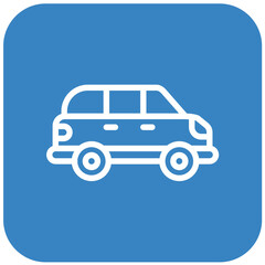 Automobile Vector Icon Design Illustration