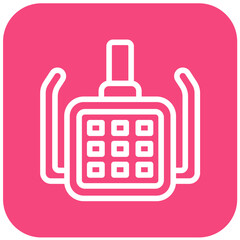 Dental Light Vector Icon Design Illustration