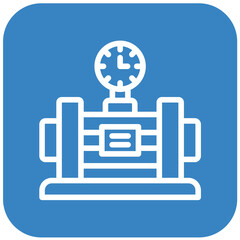 Gauge Vector Icon Design Illustration