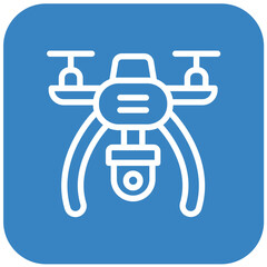 Drone Vector Icon Design Illustration