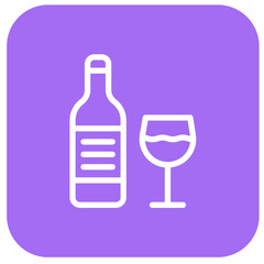 Champagne Vector Icon Design Illustration