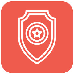 Shield Vector Icon Design Illustration