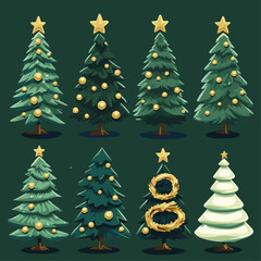 christmas tree set