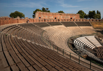 Ancient Theatre of Taormina, Sicily - 652904806