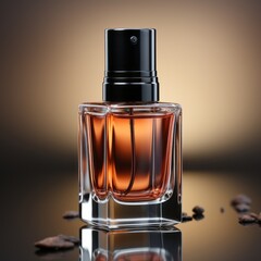 Cosmetic essence container, glass container.