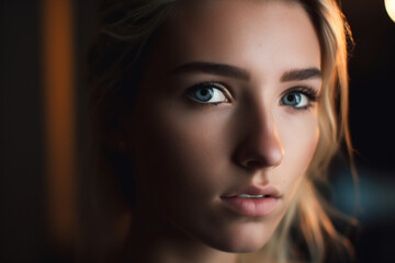 Fototapeta premium portrait of a woman