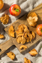 Vegan Homemade Healthy Apple Chips
