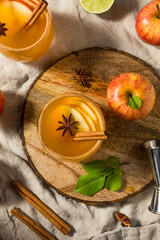 Refreshing Boozy Apple Cider Margarita