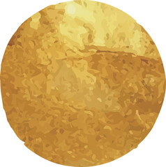 hand drawing gold paint,Golden frames ,Gold vintage paper vector texture.