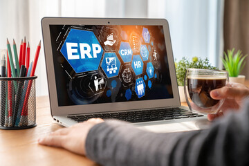 ERP enterprise resource planning software for modish business to plan the marketing strategy
