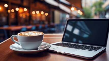 Embracing the Remote Work Lifestyle in a Coffee Shop