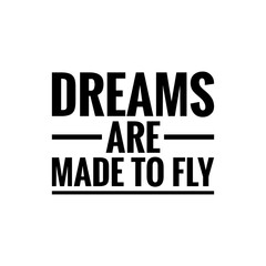 ''Dreams'' Concept Quote Illustration