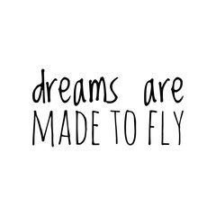 ''Dreams'' Concept Quote Illustration