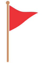 flag icon on white background